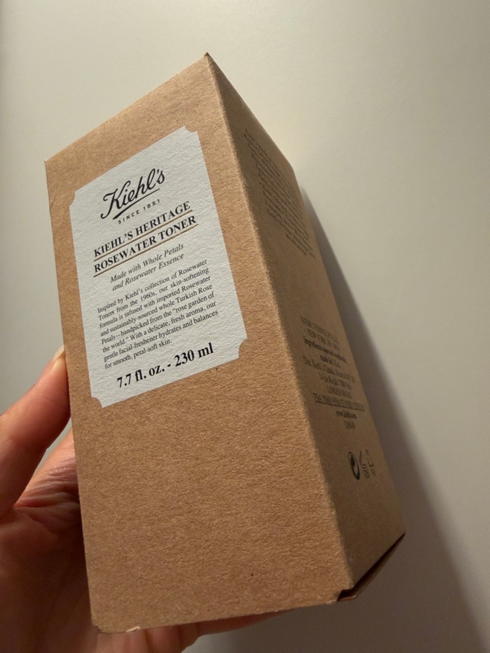 Kiehl’s Heritage Rosewater Toner 230ml